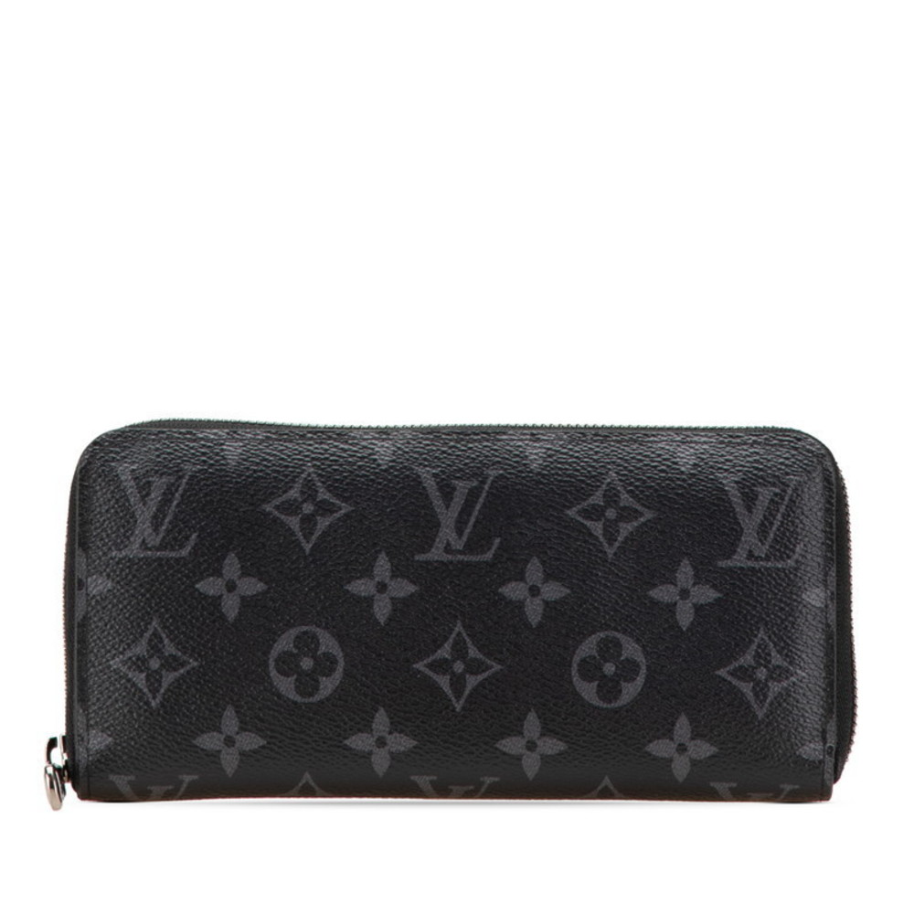 Louis Vuitton Eclipse Horizontal Zippy Black Noir… - image 1